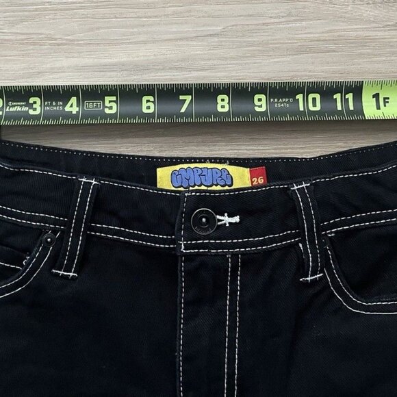 Empyre Denim Black Skate Shorts Inseam 11” - Youth 26 - Picture 14 of 16